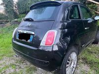 Usata Fiat 500 Lounge 69 CV (50 kW) 2007 Nero Utilitaria