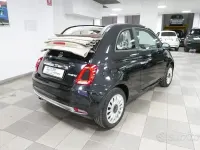 Usata Fiat 500C Lounge 69 CV (50 kW) 2021 Nero Cabrio