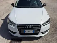 Usata Audi A3 110 CV (80 kW) 2015 Bianco Berlina