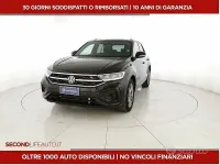 Usata VW T-Roc R-line 150 CV (110 kW) 2023 Nero SUV