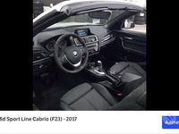 Usata BMW 218 Sport Line 2017 Bianco Cabrio