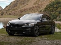 Usata BMW 228 Performance 245 CV (180 kW) 2015 Nero Coupé