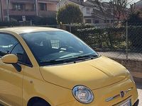 Usata Fiat 500 2009 Giallo Cabrio