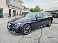 Usata Mercedes C220 Premium 194 CV (142 kW) 2019 Blu/azzurro Station wagon