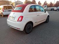 Usata Fiat 500C Lounge 69 CV (50 kW) 2017 Bianco Cabrio