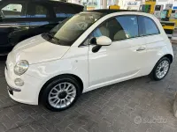 Usata Fiat 500 69 CV (50 kW) 2011 Bianco Cabrio