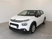 Usata Citroën C3 Feel 83 CV (61 kW) 2019 Bianco Utilitaria