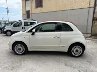 Usata Fiat 500C 101 CV (74 kW) 2010 Bianco Cabrio