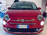 Usata Fiat 500 Lounge 69 CV (50 kW) 2016 Rosso passione Cabrio