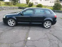 Usata Audi A3 105 CV (77 kW) 2009 Nero Utilitaria