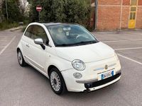 Usata Fiat 500 69 CV (50 kW) 2009 Bianco Cabrio