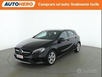 Usata Mercedes A180 Business 110 CV (80 kW) 2017 Nero Berlina