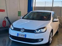 Usata VW Golf VI 110 CV (80 kW) 2009 Bianco Utilitaria