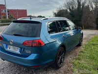Usata VW Golf VII 150 CV (110 kW) 2015 Blu Station wagon