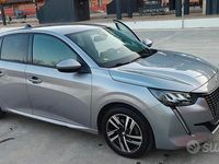 Usata Peugeot 208 Allure 101 CV (74 kW) 2021 Grigio Utilitaria