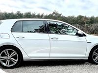 Usata VW Golf VII R-line 150 CV (110 kW) 2018 Bianco Berlina