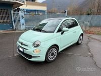 Usata Fiat 500 Lounge 95 CV (69 kW) 2017 Verde Utilitaria