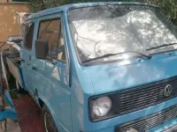 Usata VW T3 69 CV (50 kW) 1987 Blu Furgone