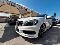 Usata Mercedes A180 AMG 109 CV (80 kW) 2014 Bianco Berlina