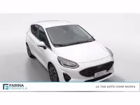 Begagnad Ford Fiesta Titanium 125 HK (91 kW) 2023 Vit Halvkombi