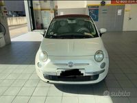Usata Fiat 500 Lounge 69 CV (50 kW) 2012 Bianco Cabrio