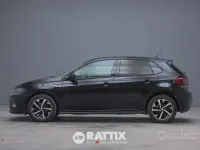 Usata VW Polo Highline 95 CV (69 kW) 2018 Nero Utilitaria