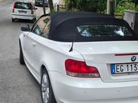 Usata BMW 118 Cabriolet 143 CV (105 kW) 2011 Bianco Cabrio