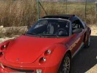 Usata Smart Roadster 82 CV (60 kW) 2003 Rosso Cabrio