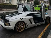 Usata Lamborghini Aventador 751 CV (552 kW) 2012 Bianco Coupé