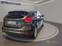 Usata Ford Focus Titanium S 125 CV (91 kW) 2018 Grigio metallizzato Berlina