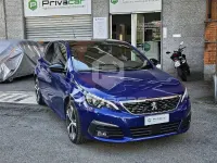 Usata Peugeot 308 GT-line 131 CV (96 kW) 2017 Blu Berlina