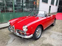 Usata Alfa Romeo Giulietta 80 CV (58 kW) 1962 Rosso Cabrio