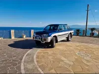 Usata Mitsubishi L200 115 CV (84 kW) 2001 Blu Pick-up