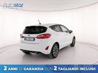 Usata Ford Fiesta Titanium 75 CV (55 kW) 2022 Bianco Berlina