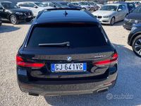 Usata BMW 520 M Sport 190 CV (139 kW) 2022 Blu Station wagon