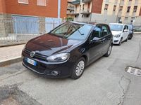 Usata VW Golf VI 80 CV (58 kW) 2011 Nero Utilitaria