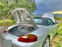 Usata Porsche Boxster 228 CV (167 kW) 2004 Grigio Cabrio
