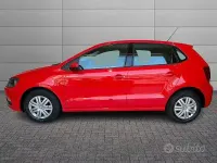 Usata VW Polo 90 CV (66 kW) 2015 Rosso Berlina