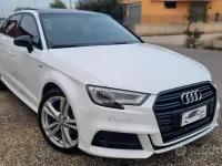 Usata Audi A3 S-Line 116 CV (85 kW) 2019 Bianco Berlina