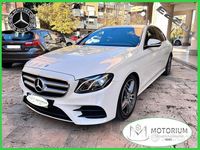 Usata Mercedes E220 Premium Plus 194 CV (142 kW) 2016 Bianco Berlina