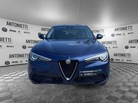 Usata Alfa Romeo Stelvio Business 190 CV (139 kW) 2019 Blu/azzurro SUV