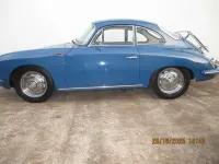 Usata Porsche 356 B 75 CV (55 kW) 1963 Blu/azzurro Coupé