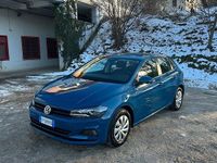 Usata VW Polo Highline 95 CV (69 kW) 2018 Blu Utilitaria