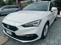 Usata Seat Leon Style 150 CV (110 kW) 2022 Bianco Station wagon