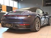 Usata Porsche 911 Carrera 4S Cabriolet Chrono 450 CV (330 kW) 2021 Blue genziana met/full pelle Cabrio