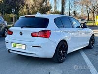 Usata BMW 118 Sport Line 150 CV (110 kW) 2016 Bianco Utilitaria