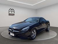Usata Mercedes SLC250 204 CV (150 kW) 2017 Nero Cabrio