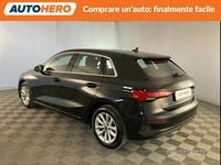 Usata Audi A3 110 CV (80 kW) 2021 Nero Berlina