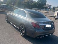 Usata Mercedes C220 170 CV (125 kW) 2019 Grigio Berlina