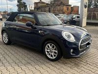 Usata Mini Cooper D Cabriolet Hype 116 CV (85 kW) 2017 Blu Cabrio
